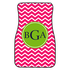 Classic Chevron Car Floor Mats