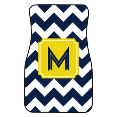 Chunky Chevron Car Floor Mats