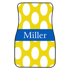 Oval Dots Car Floor Mats