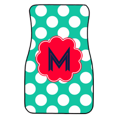 Polka Dotty Car Floor Mats