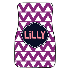 Triangled Horizontal Car Floor Mats