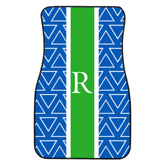 TriOutlined Car Floor Mats