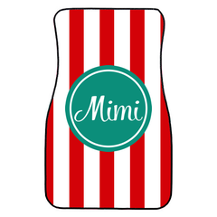 Vertical Stripe Car Floor Mats